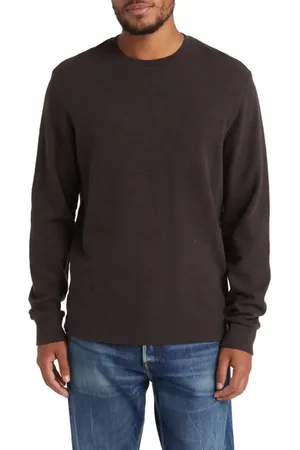 Frame Duo Fold Long Sleeve Cotton T-Shirt in at Nordstrom, Size Small