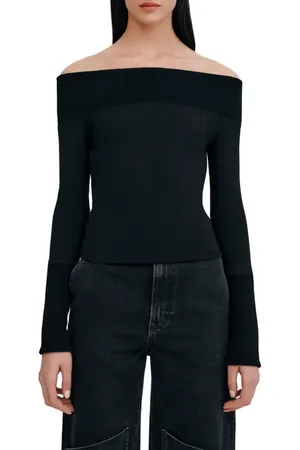 Marcella Tilly Off the Shoulder Knit Top in at Nordstrom, Size X-Small