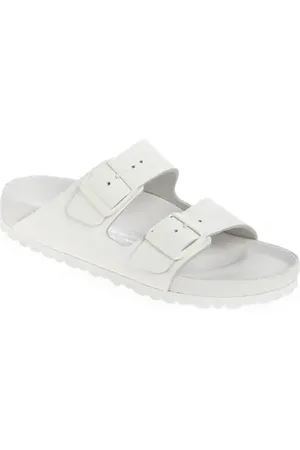 Birkenstock Arizona Exquisite Leather Slide Sandal in at Nordstrom, Size 8-8.5Us