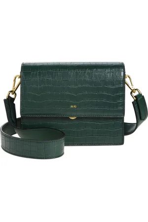 Jw Pei Mini Flap Croc Embossed Faux Leather Crossbody Bag in at Nordstrom