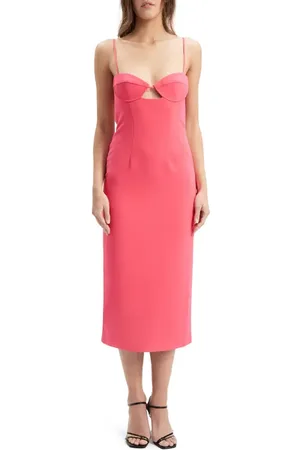 Bardot Vienna Cutout Midi Dress in at Nordstrom, Size 2