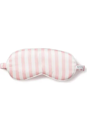 Petite Plume Stripe Silk Sleep Mask in at Nordstrom