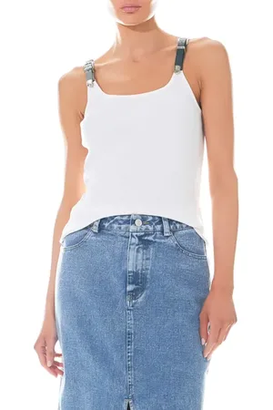 Grey Lab Western Buckle Strap Tank in at Nordstrom, Size Medium