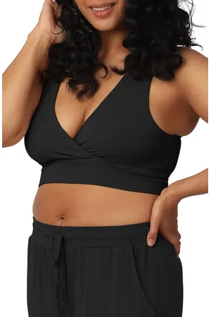 Kindred Bravely Racerback Crossover Maternity/Nursing Bra in at Nordstrom, Size 1X
