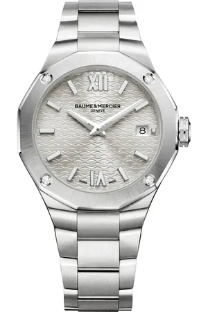 Baume & Mercier Riviera 10614 Automatic Bracelet Watch, 36mm in at Nordstrom