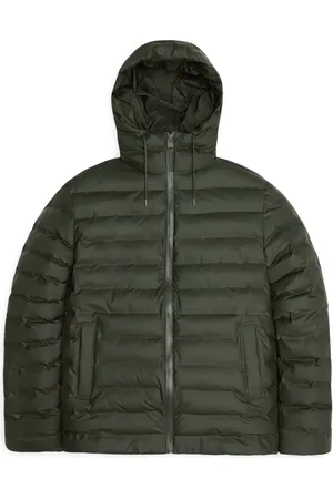 Rains Lohja Waterproof & Wind Resistant Insulated Hooded Puffer Jacket in at Nordstrom, Size X-Large