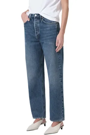AGOLDE 90s Mid Rise Relaxed Straight Leg Jeans in at Nordstrom, Size 24