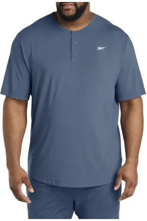 Reebok Big & Tall Performance Perfect Henley T-Shirt in at Nordstrom, Size 4X Big