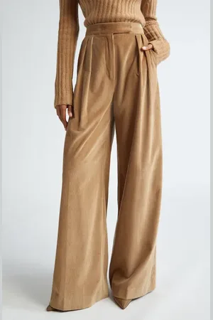 Max Mara Gilly Corduroy Ultrawide Leg Pants in at Nordstrom, Size 6
