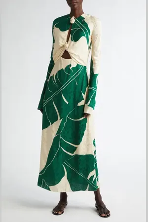 JOHANNA ORTIZ Into the Wild Long Sleeve Dress in at Nordstrom, Size 8