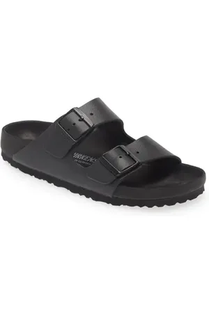 Birkenstock Arizona Exquisite Leather Slide Sandal in at Nordstrom, Size 5-5.5Us