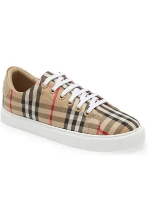 Burberry Albridge Vintage Check Low Top Sneaker in at Nordstrom, Size 5Us