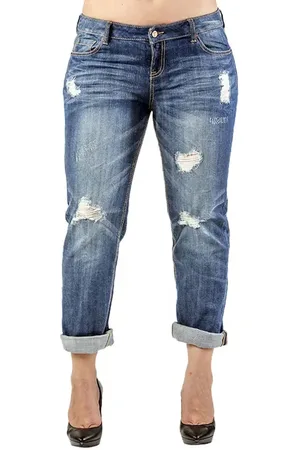 Standards & Practices X-Boyfriend Cotton Jeans in at Nordstrom, Size 14W
