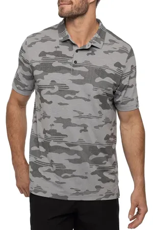 Travis Mathew Beachside Stealth Camo Polo in at Nordstrom, Size Xx-Large