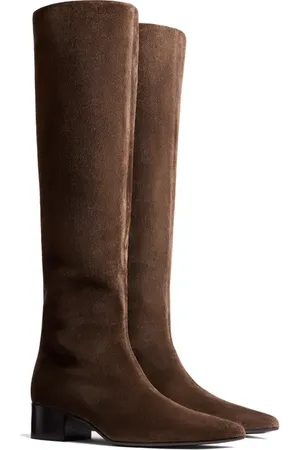 Khaite Andee Pointed Toe Knee High Boot in at Nordstrom, Size 5.5Us