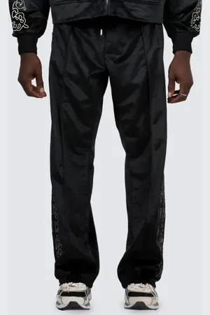 Pleasures Unquote Velour Track Pants in at Nordstrom, Size X-Large
