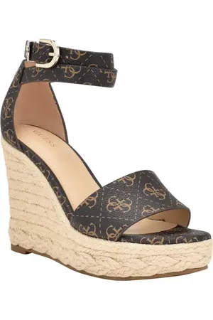 Guess Hidy Platform Wedge Sandal in at Nordstrom, Size 8