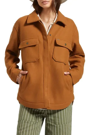 Brixton Durham Felted Shirt Jacket in at Nordstrom, Size Medium
