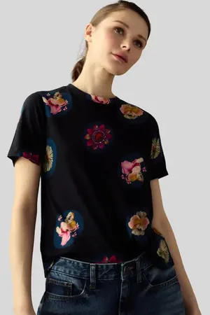 Cynthia Rowley Bloom Tee in at Nordstrom, Size X-Small