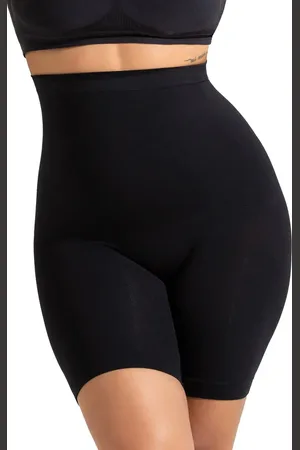 Shapermint Essentials High Waist Shaper Shorts in at Nordstrom, Size 3X-Large