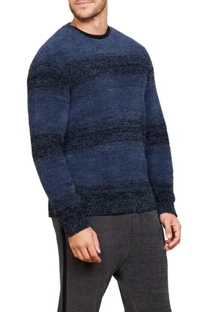 Barefoot Dreams CozyChic?? Ombr?? Stripe Sweatshirt in at Nordstrom, Size Small