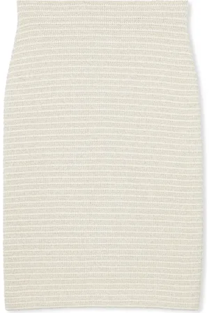 ST. JOHN Stripe Metallic Tweed Pencil Skirt in at Nordstrom, Size Small