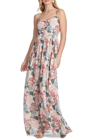 Sachin & Babi Sienna Floral Chiffon Gown in at Nordstrom, Size 6