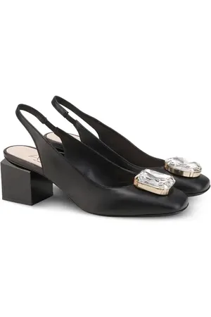 AGL ATTILIO GIUSTI LEOMBRUNI Angie Crystal Slingback Pump in at Nordstrom, Size 6.5Us