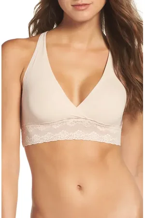 Natori Bliss Perfection Racerback Maternity/Nursing Bralette in at Nordstrom, Size Medium