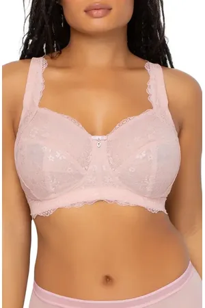 CURVY COUTURE Luxe Lace Wireless Bralette in at Nordstrom, Size 38H