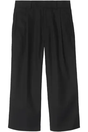 Burberry Cotton Blend Trousers in at Nordstrom, Size 10