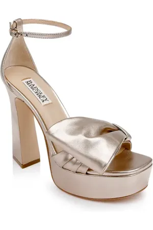 Badgley Mischka Alora Ankle Strap Platform Sandal in at Nordstrom, Size 7