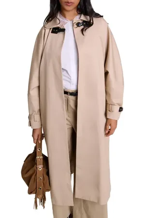 Maje Long trench coat in at Nordstrom, Size 38 Eu