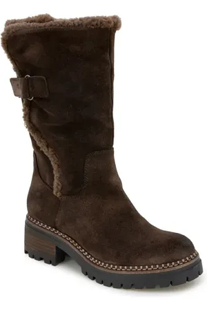 Kenneth Cole Bradford Faux Shearling Trim Boot in at Nordstrom, Size 5
