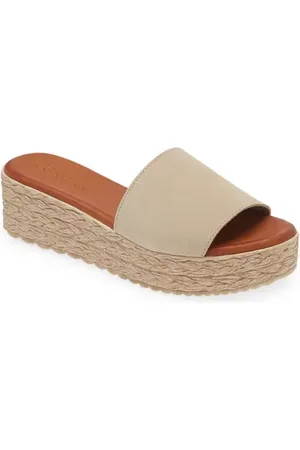 Cordani Bizzy Espadrille Platform Wedge Slide Sandal in at Nordstrom, Size 6.5Us