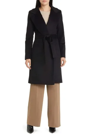Fleurette Casey Belted Cashmere Wrap Coat in at Nordstrom, Size 4