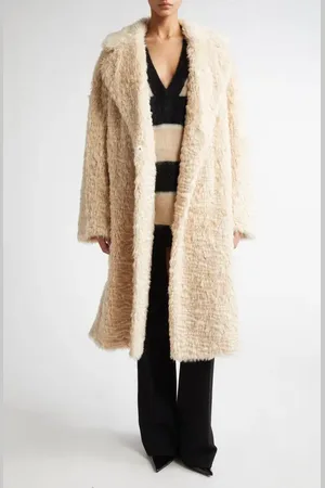 Stand Studio Nicole Faux Fur Coat in at Nordstrom, Size 4 Us