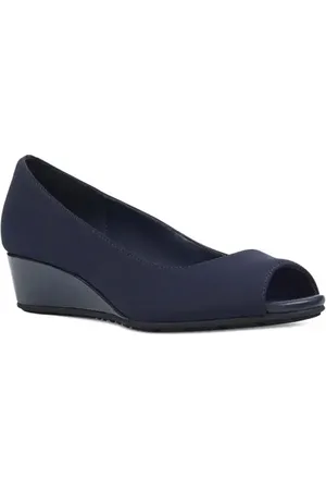 Bandolino Peep Toe Wedge Pump in at Nordstrom, Size 5