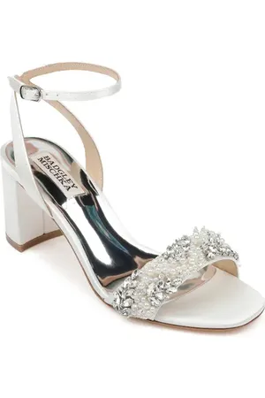 Badgley Mischka Clara Embellished Sandal in at Nordstrom, Size 5
