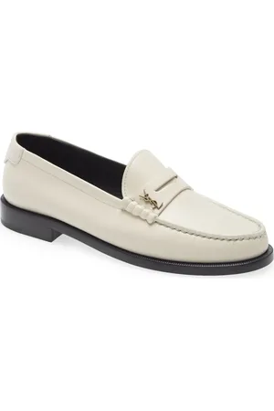 Saint Laurent Le Loafer Monogram Penny Loafer in at Nordstrom, Size 6Us
