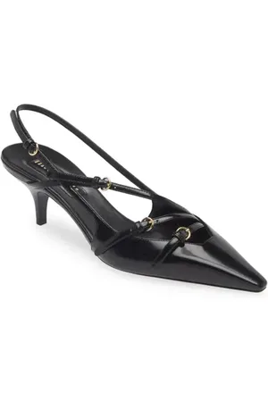 Miu Miu Show Kitten Heel Slingback Pump in at Nordstrom, Size 5.5Us