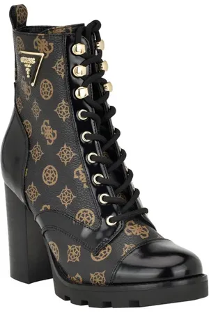 Guess Neadyn Lace-Up Bootie in at Nordstrom, Size 9.5