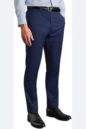 Charles Tyrwhitt Slim Fit Natural Stretch Twill Suit Pants in at Nordstrom, Size 36