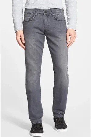 Paige Transcend Federal Slim Straight Leg Jeans in at Nordstrom, Size 33 X 34