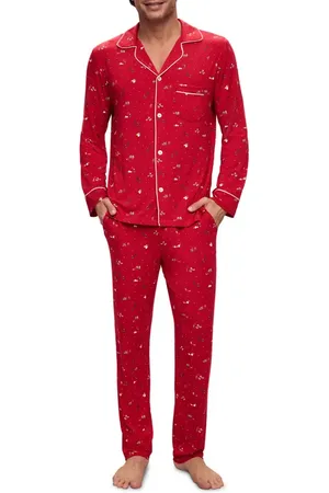 Eberjey William Print Pajamas in at Nordstrom, Size X-Small