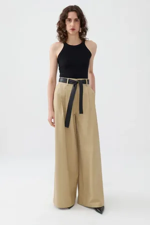 Nocturne High Waist Pleated Pants in at Nordstrom, Size Small