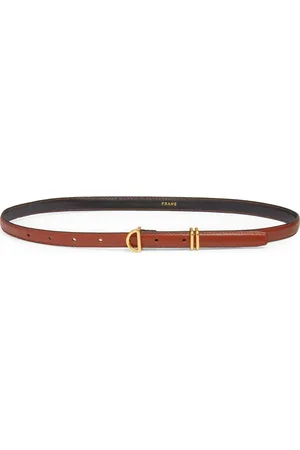 Frame Petit Crescent Leather Belt in at Nordstrom, Size Small