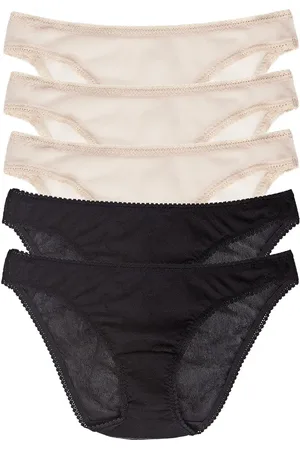 On Gossamer 5-Pack Mesh Hip Bikinis in at Nordstrom, Size Large