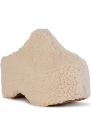 AZALEA WANG Dolorita Faux Shearling Clog in at Nordstrom, Size 8