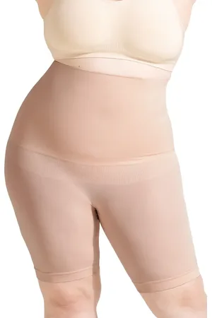 Shapermint Essentials High Waist Shaper Shorts in at Nordstrom, Size 3X-Large